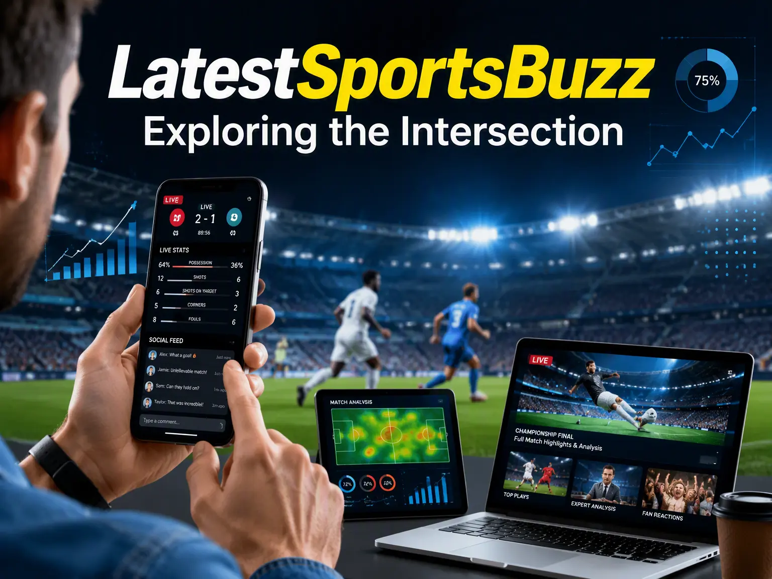LatestSportsBuzz Exploring the Intersection of sports, digital media, live stats, and fan engagement on multiple devices