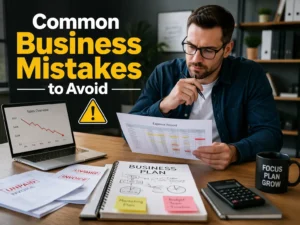 What is a business explained through customers, products, services, revenue, expenses, and business operations